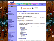 Tablet Screenshot of hostingcavern.com